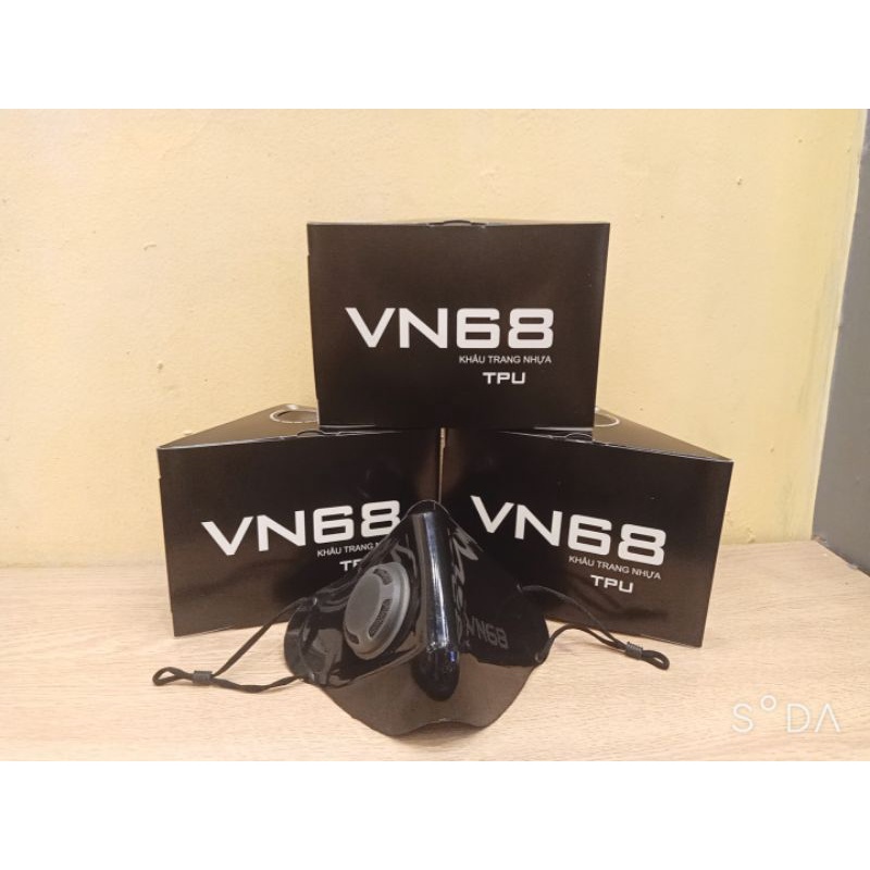 Khẩu trang Nhựa Trong Suốt nhựa dẻo Y Tế TPU VN68#XC99 | BigBuy360 - bigbuy360.vn