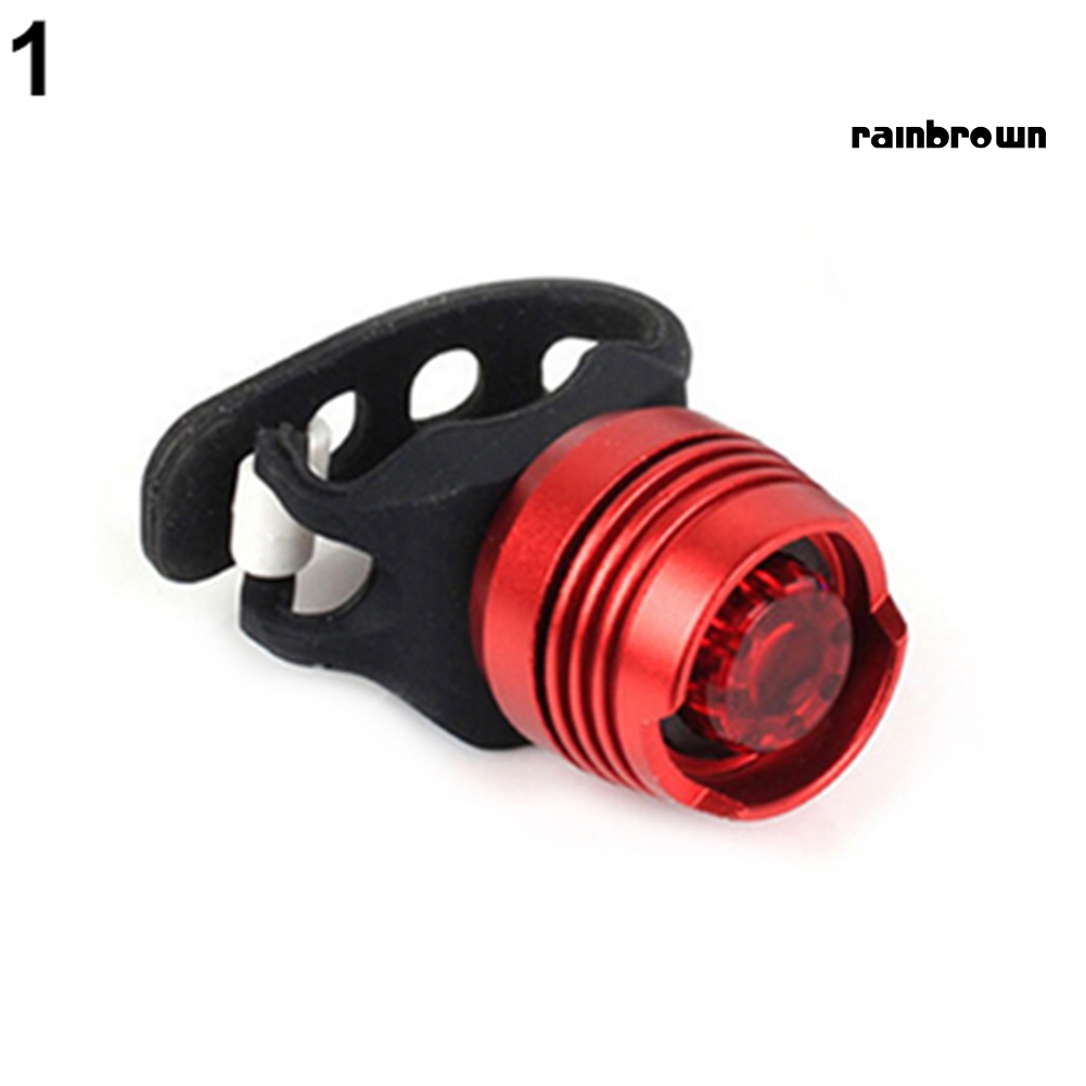 Bike Bicycle Red LED Rear Light 3 Modes Safety Warning Flashing Tail Lamp /RXHW/