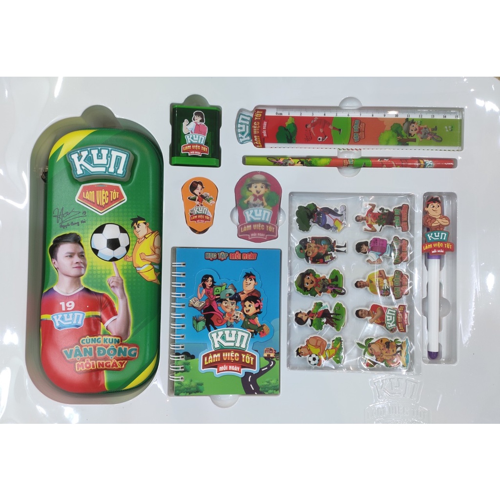 Bộ dụng cụ học tập KUN