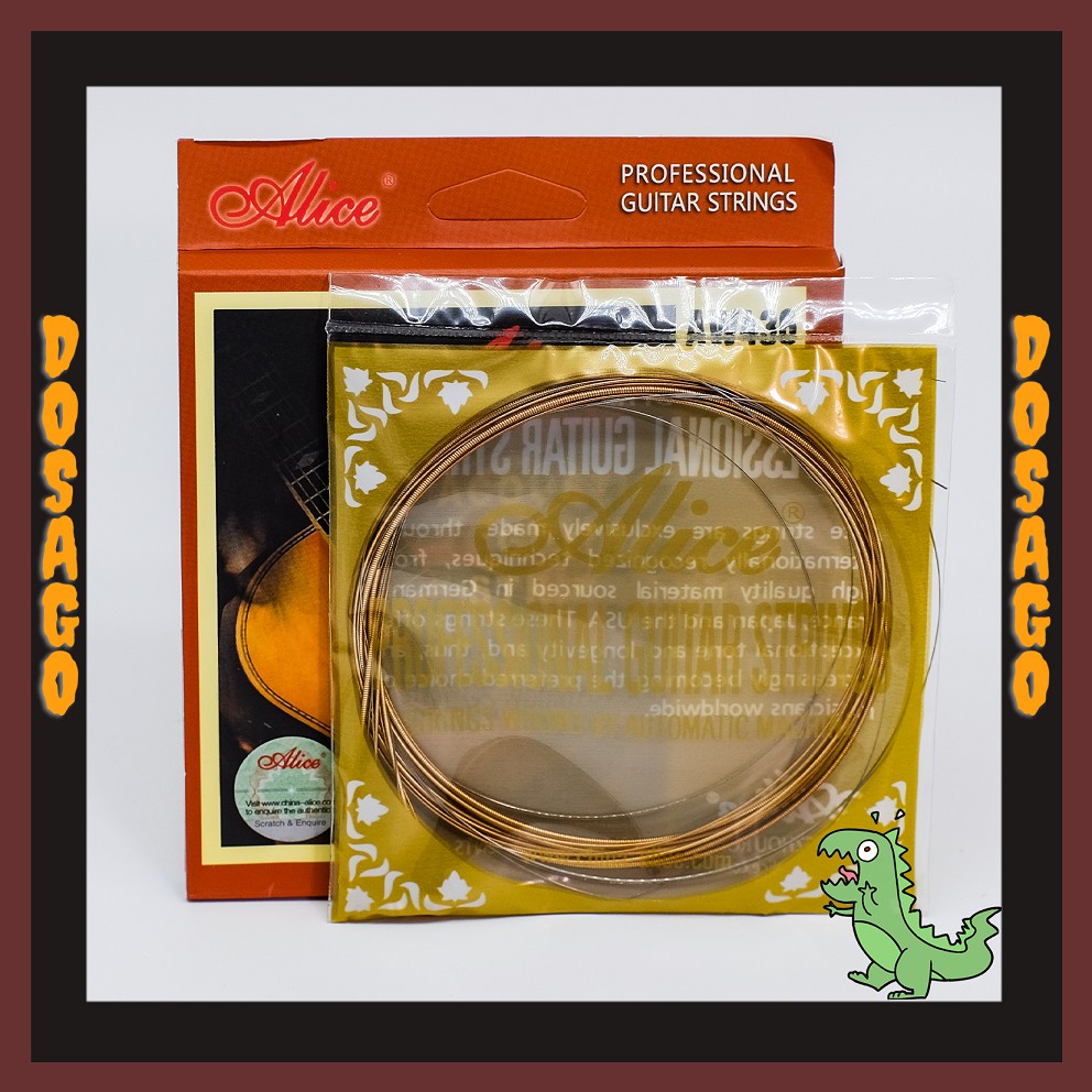 Dây đàn guitar Acoustic Alice 436 AW436 - Set 6 dây
