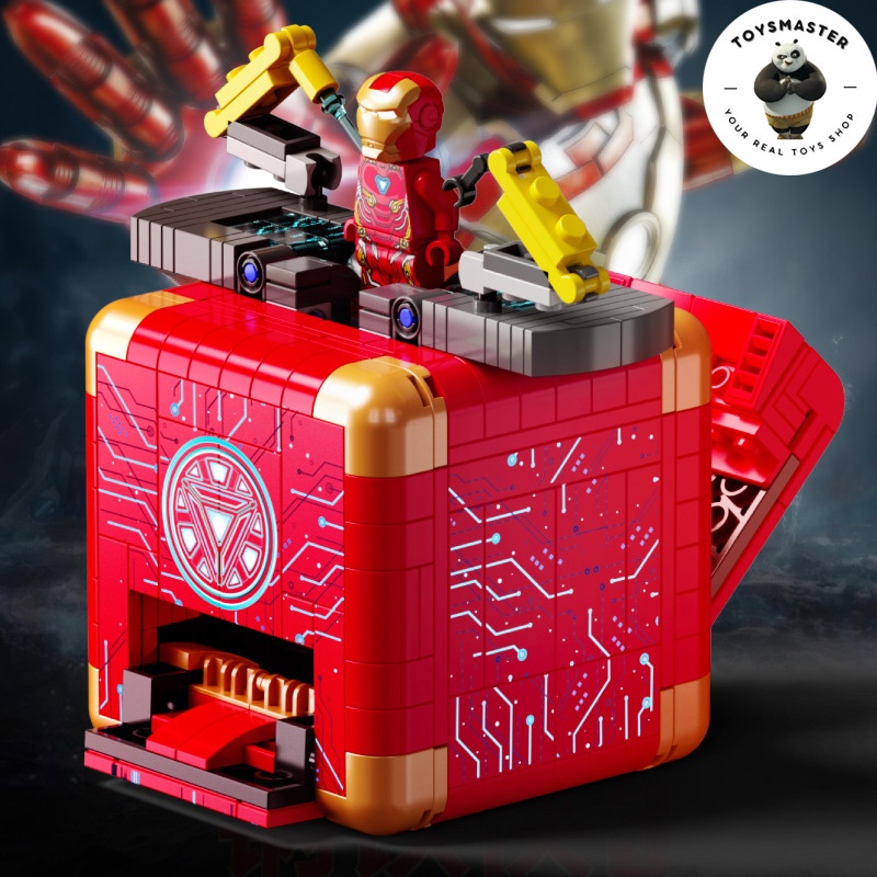 Đồ Chơi Lắp Ráp Xếp Hình Minecraft Mô Hình Chiếc Hộp Thế Giới Bí Ẩn Mystery Box No.423 Với 722 Mảnh Ghép