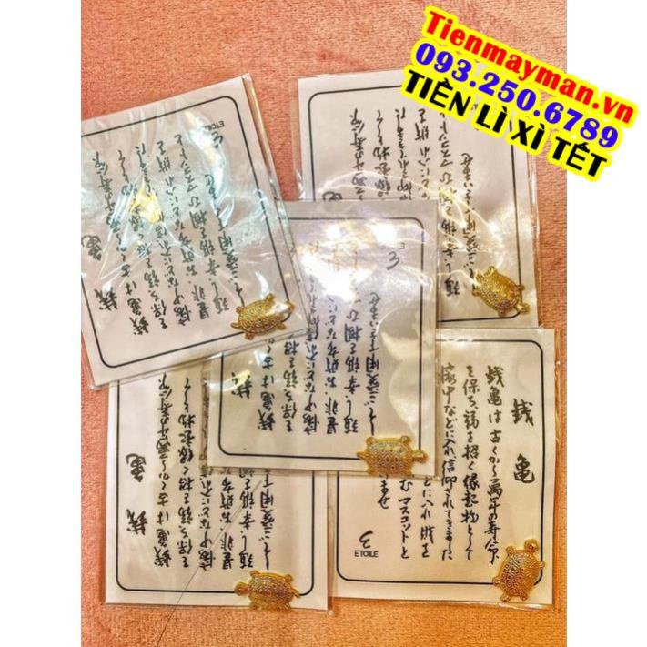 Rùa Vàng Phong Thuỷ Bỏ Ví May Mắn Chiêu Tài Lộc H023