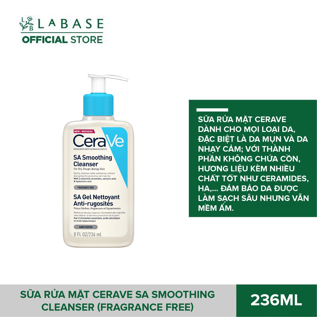 Sữa Rửa Mặt Dịu Nhẹ Cerave Foaming Facial Cleanser | BigBuy360 - bigbuy360.vn
