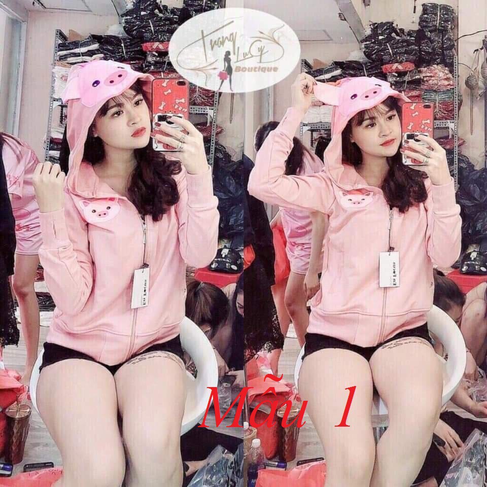 Áo Hình Đầu thú siêu kute