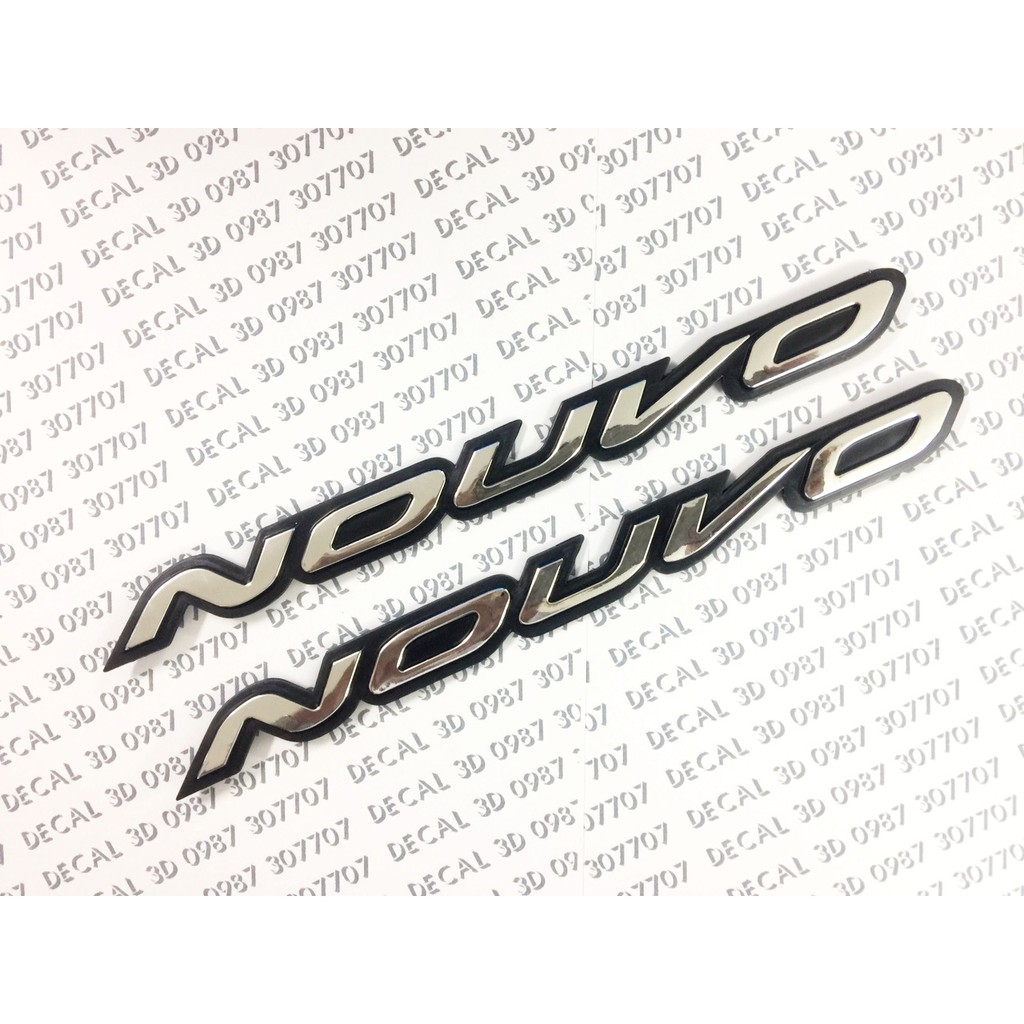 tem chữ nổi nouvo 3