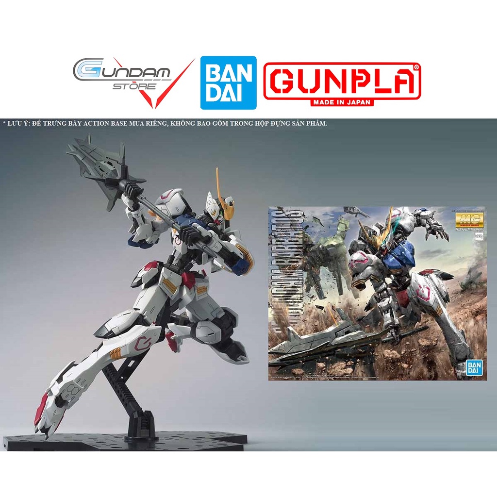 Mô Hình Gundam MG Barbatos Bandai 1/100 Iron Blooded Orphans Đồ Chơi Lắp Ráp Anime Nhật