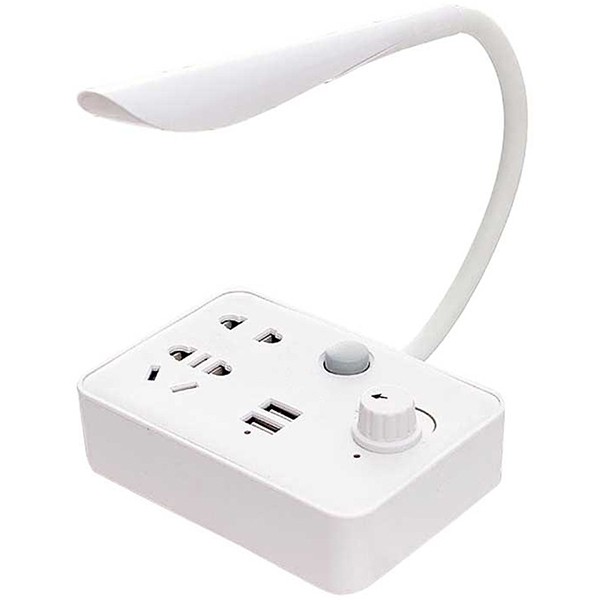 Ổ cắm điện đa năng 3 trong 1 kiêm đèn ngủ và kiêm cổng USB tiện lợi
