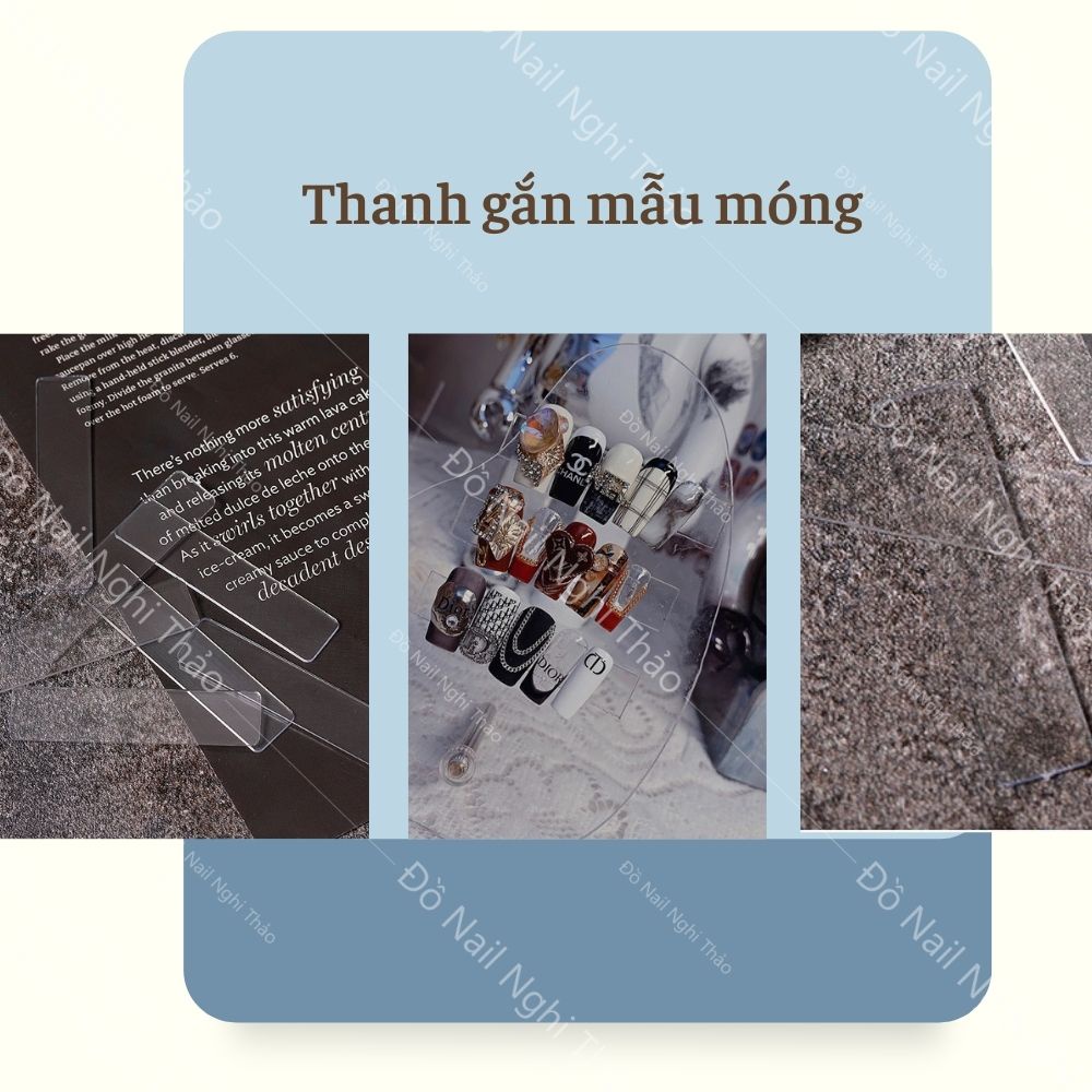 Thanh gắn móng mẫu