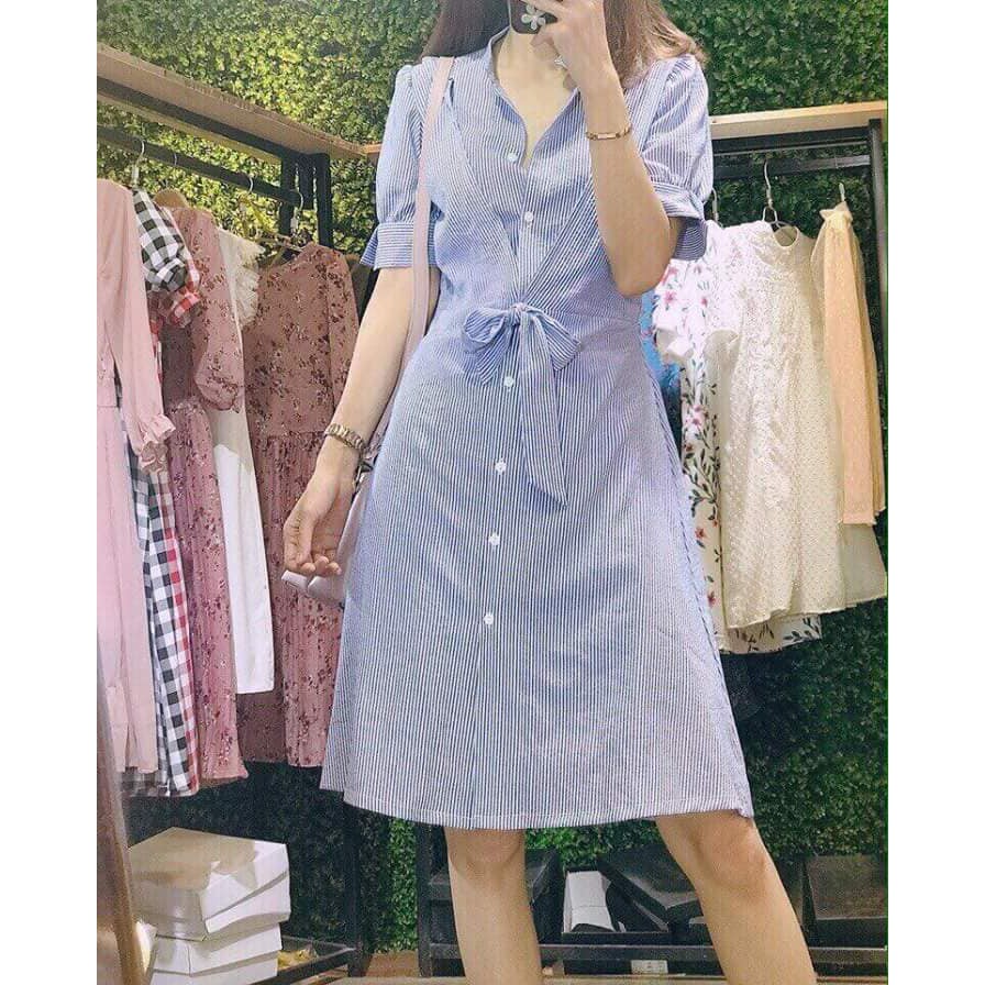 Váy cổ trụ
