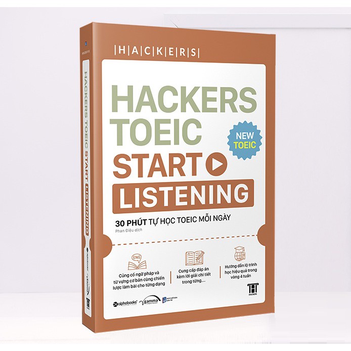 Sách - Hackers Toeic Start Listening Tặng Kèm Bookmark