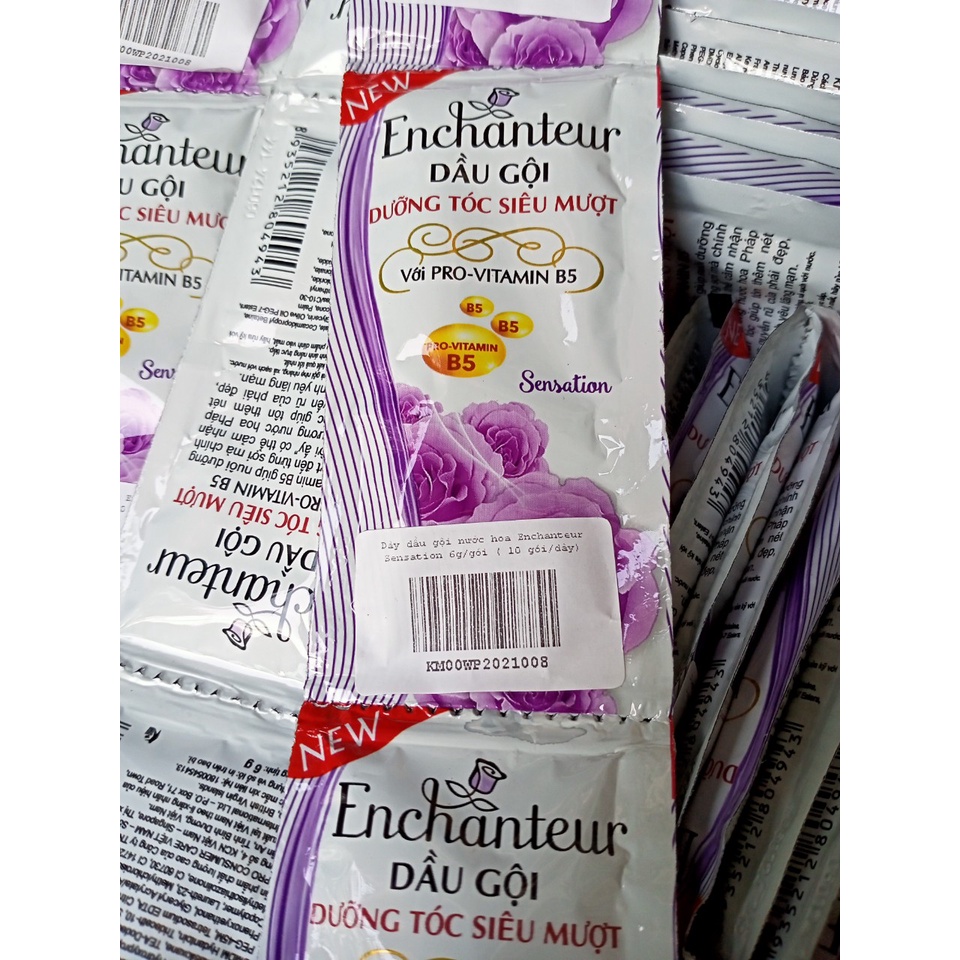set 10 gói gội enchanter siêu mượt