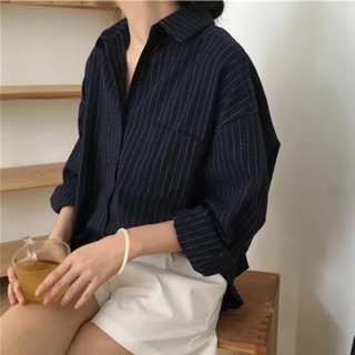 Sơ mi sọc nữ ulzzang
