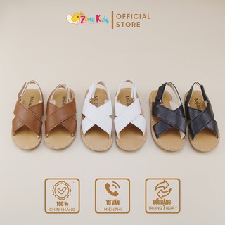 Dép Sandal Quai Chéo Bản To Cho Bé Trai Bé Gái, Dép Sandal Quai Chéo, Dép Quai Hậu Dây Chéo Bản To Zonekids - D03