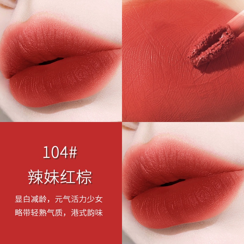 Son Kem Lì WODWOD Hạt Dẻ Ice Cream Lip Mud W826