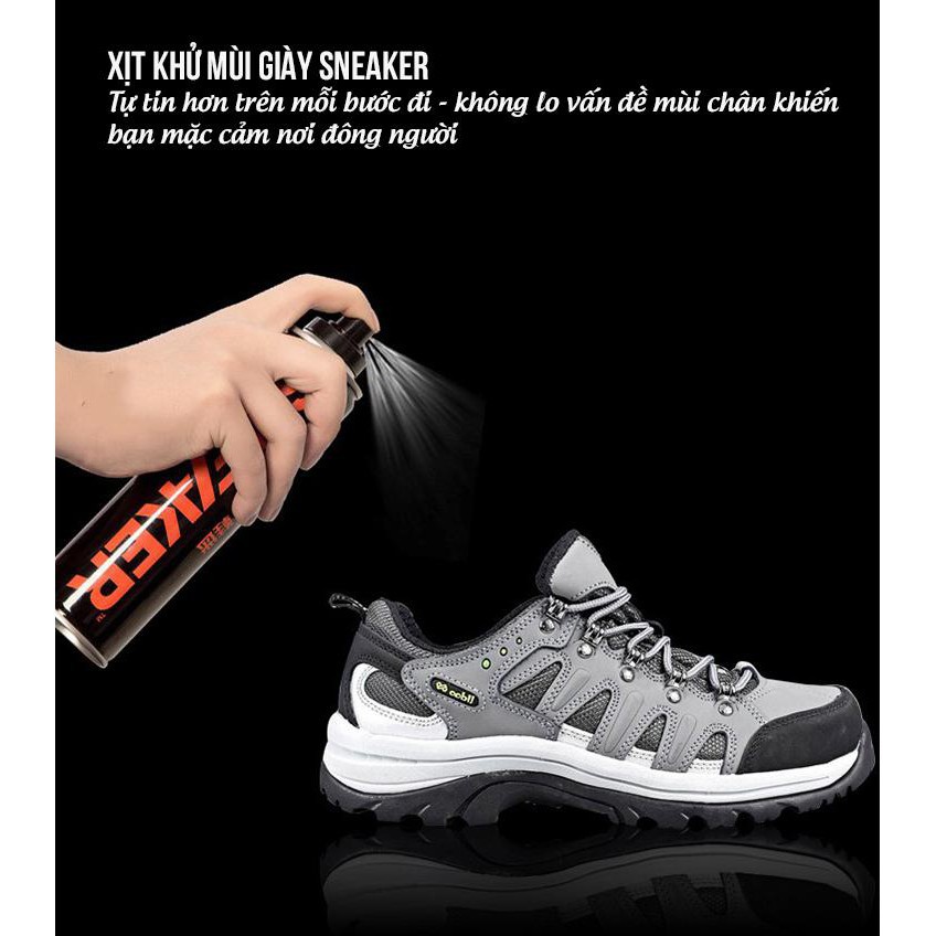 Chai vệ sinh KHỬ MÙI giày dép kháng khuẩn SNEAKER - Retail Boss