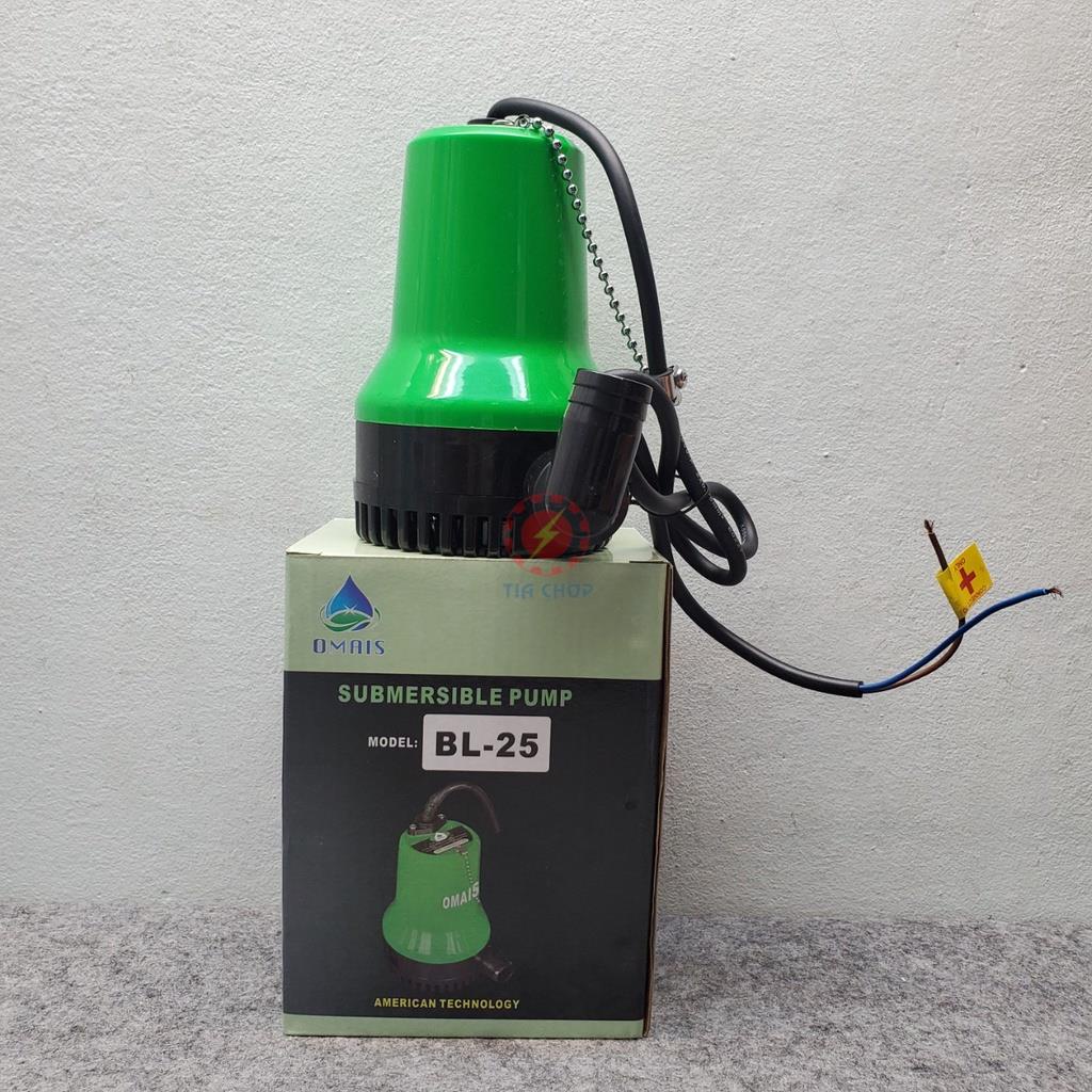 Bơm chìm INOX Bơm hút đáy bể cá inox dùng điện 12V 24V công suất 180W - Chống ngập