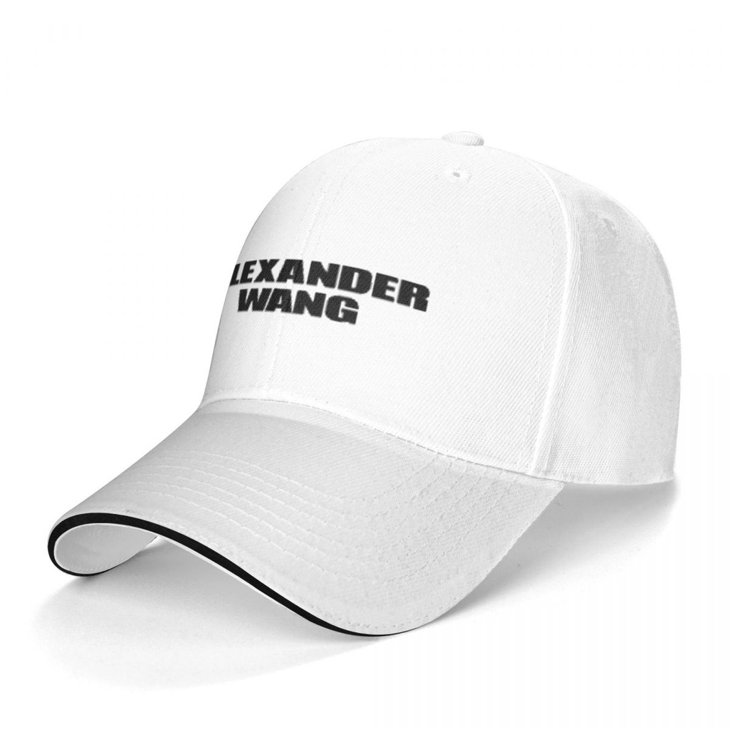 Alexander Wang logo In Hình Mũ Nam Nữ Chống Nắng Mũ Bóng Chày Thường Ngày Hợp Thời Trang Mũ Golf Thể