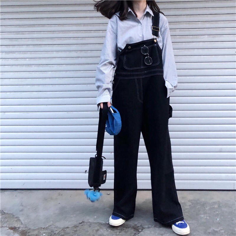 [HOT] Quần yếm rộng xuông trắng 2020 | BigBuy360 - bigbuy360.vn