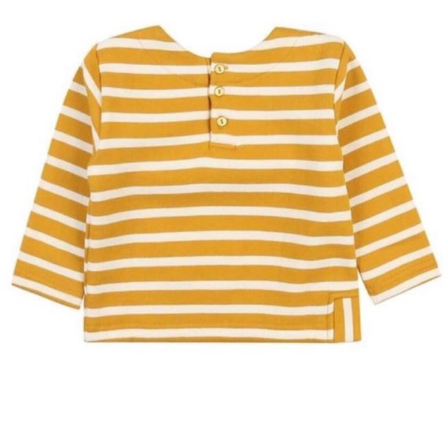 Áo Nỉ Bông dài tay Kẻ Ngang cho bé