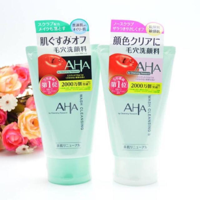 Sữa rửa mặt AHA wash cleansing