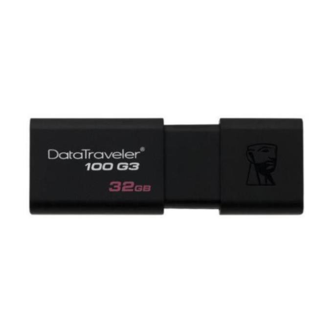 USB Kingston DT100G3 16GB / 32GB / 64GB nắp trượt tốc độ upto 100MB/s - Hãng phân phối chính thức