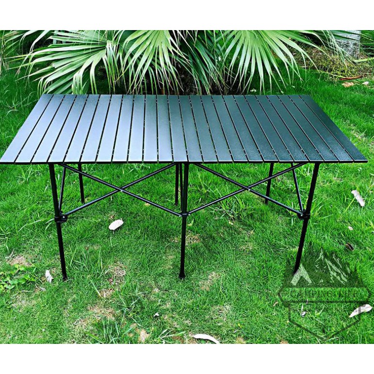 Bàn xếp dã ngoại, cắm trại mặt vân đá cẩm thạch, chịu lực lên đến 120kg | BigBuy360 - bigbuy360.vn