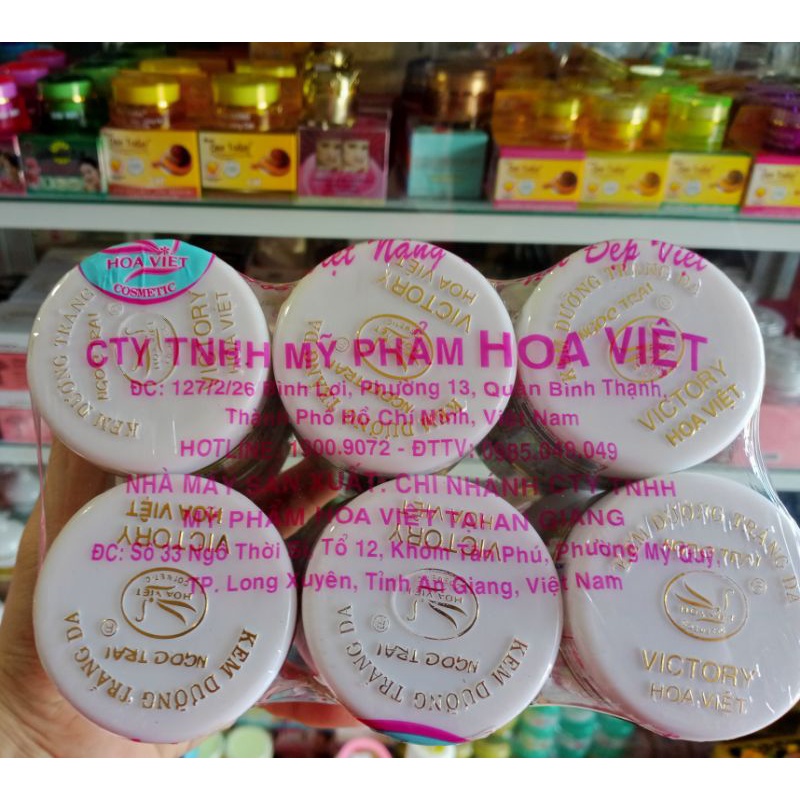 Kem Hoa Việt Victory Dưỡng Trắng Da