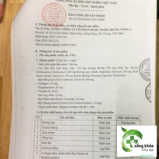 KIỀU SẮC (CAM KẾT CHÍNH HÃNG)- giảm bốc hoả ở phụ nữ