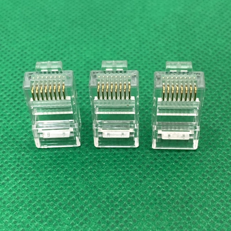 Hạt mạng RJ45 Golden Japan Nhân bằng đồng túi 100 cái