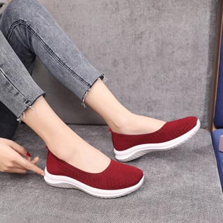 Giày slip on lưới