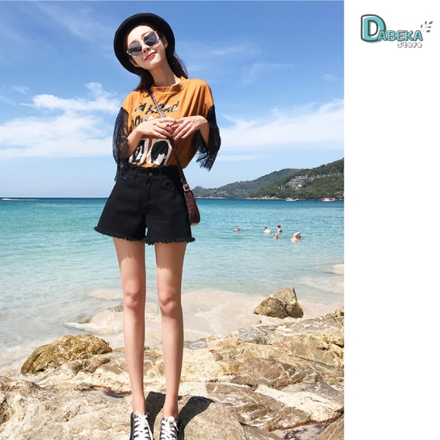 QUẦN SHORT DENIM NỮ CẠP CAO ULZZANG - QUẦN SOOC ĐÙI KAKI JEAN NGẮN LƯNG CAO THỜI TRANG HOTTREND 2022 - DABEKA - Q036 | BigBuy360 - bigbuy360.vn
