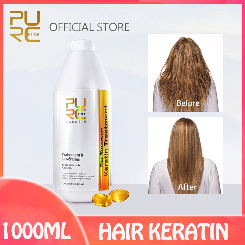 Purc Thuốc Duỗi Tóc keratin Brazil 0% formaldehyde