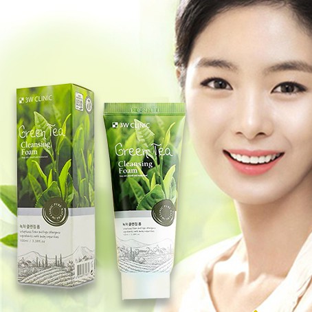 🌺🌺*Gel Tẩy Tế Bào Chết Green Tea Mousture Peeling Gel 3w Clinic 180ml