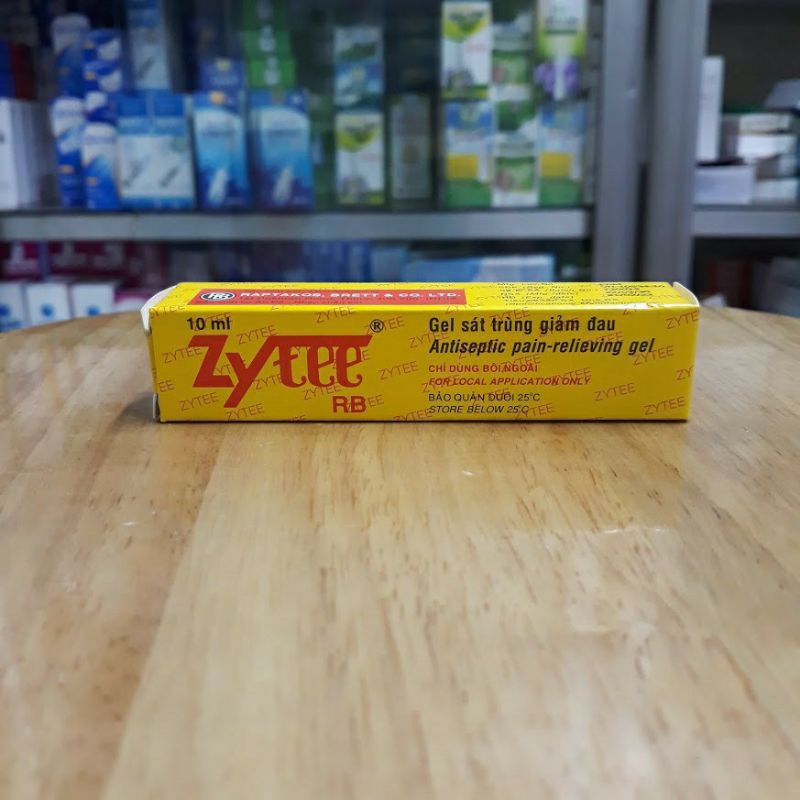 ✅ ZYTEE Gel Bôi Nhiệt Miệng Viêm Lưỡi Viêm Lợi(10ml)