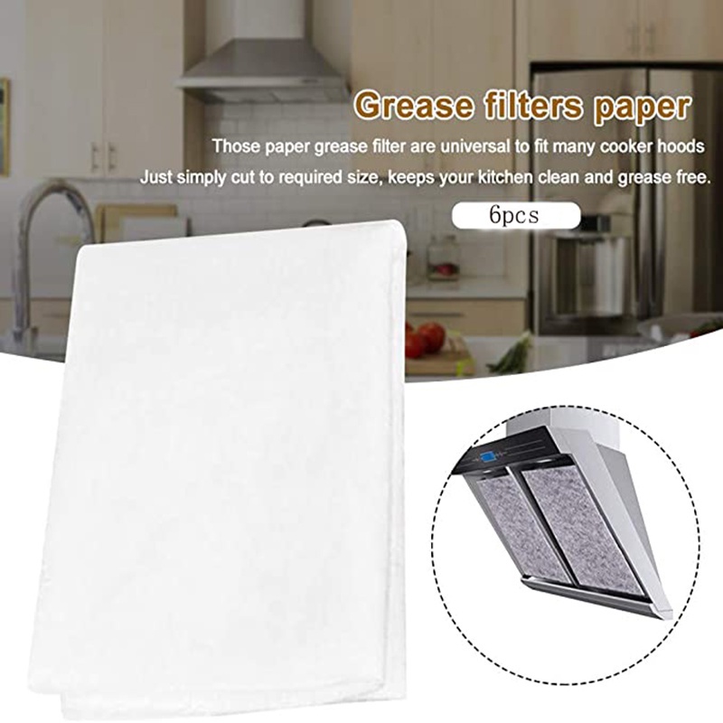 Set 6/12 Giấy Thấm Dầu Vải Không Dệt Chống Thấm Nước Cách Nhiệt Thông Dụng Cho Nhà Bếp