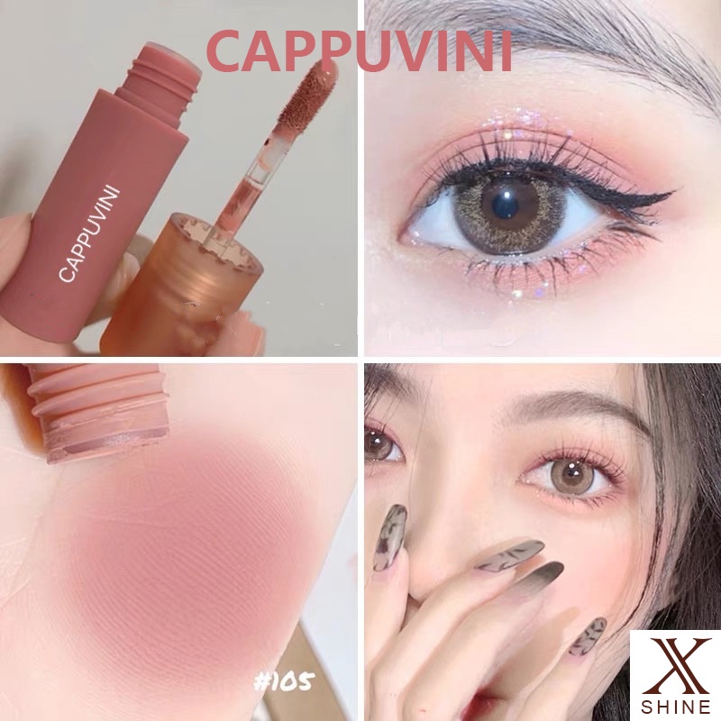 Phấn Mắt Kem Lì CAPPUVINI Velvet Misty Gauze Liquid Eyeshadow