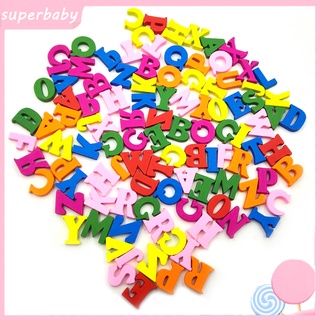 Bộ đồ chơi xếp hình chữ cái/ chữ số 100 mảnh bằng gỗ cho bé