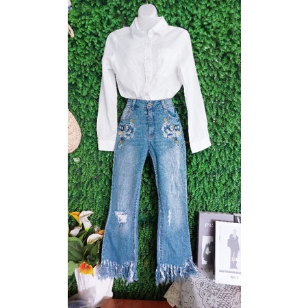 Thanh lý set jean loe size XS