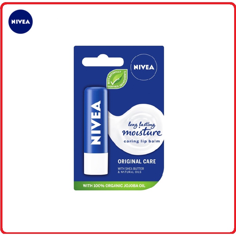 Son Dưỡng Ẩm NIVEA Giúp Cải Thiện Làn Môi Tươi Tắn (4.8g)