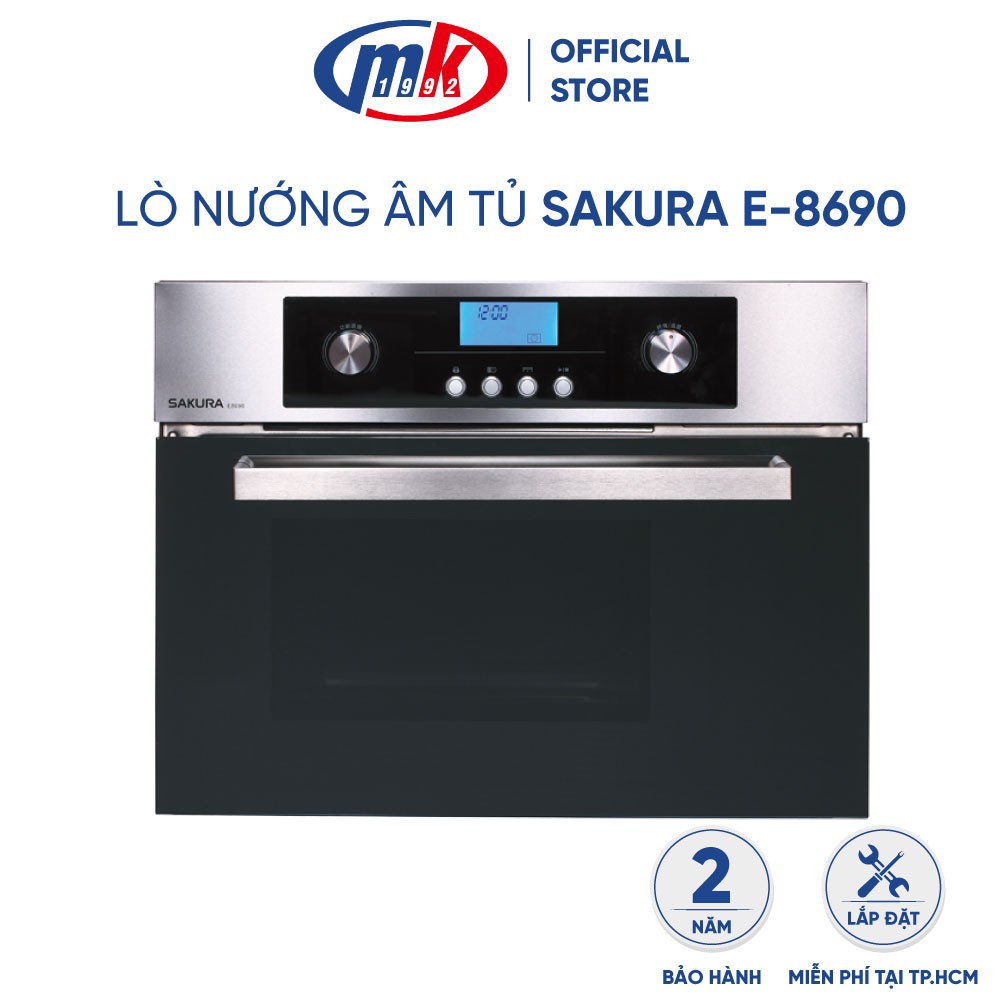 Tủ nướng - hấp Sakura E-8690_chính hãng Mekong