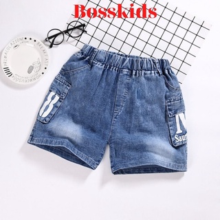 Quần jean bé trai size đại Bosskids chất vải cotton co giãn 4 chiều mẫu mới 2022 QDBT14722