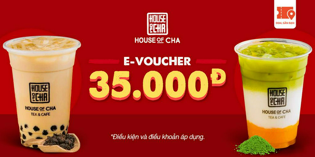 E-Voucher giảm 35.000đ tại House of Cha - Hùng Vương Đà Nẵng