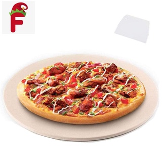 Khay đá tròn dày dặn dùng nướng bánh pizza/ bò bít tết/ bò bít tết/nướng