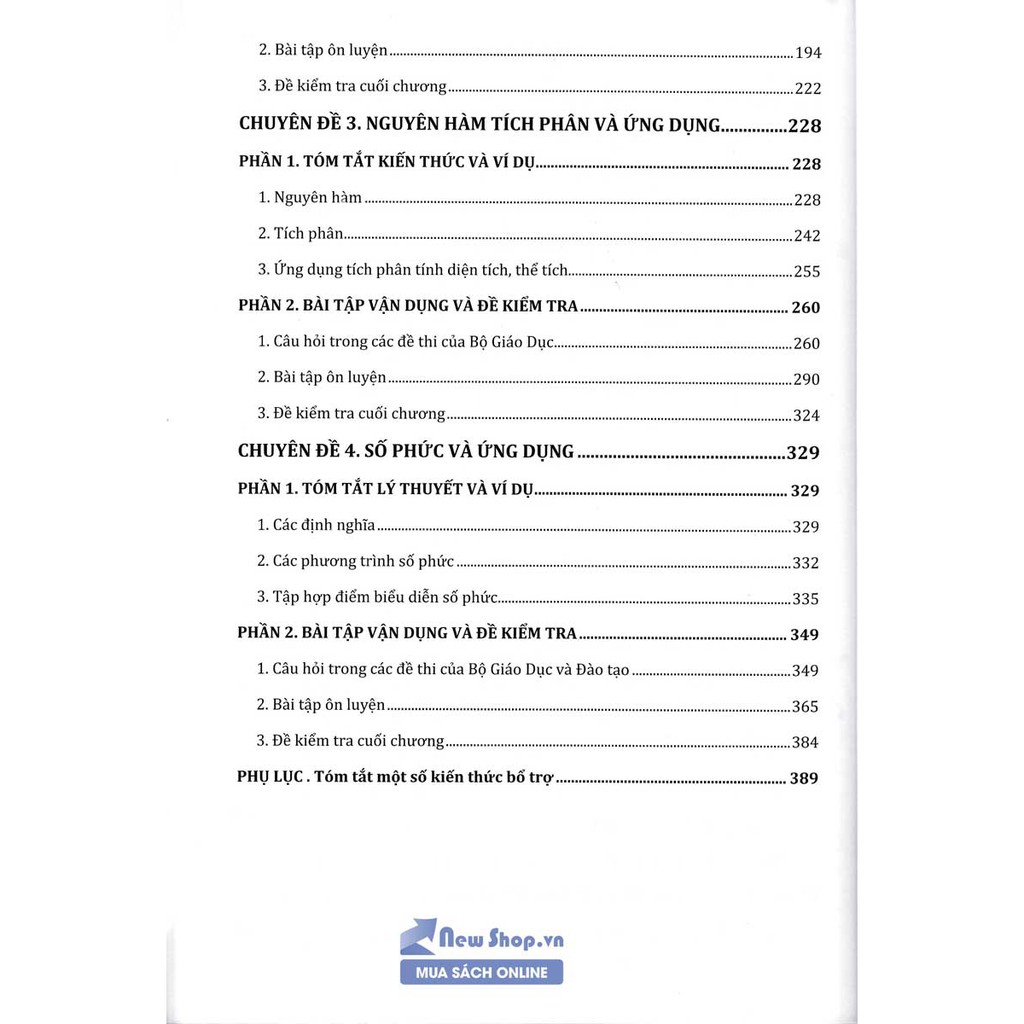 Sách Trọng Tâm Kiến Thức Và Phát Triển Năng Lực Thi Trắc Nghiệm Môn Toán Đại Số Và Giải Tích Tập 1 - Trần Công Diêu -EDU