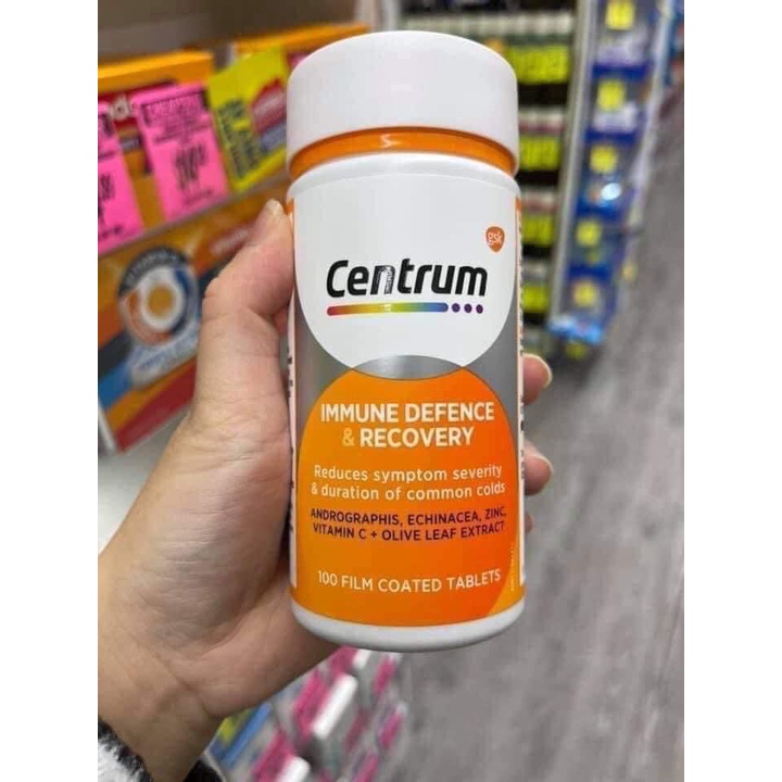 -Viên tăng đề kháng Centrum Immune Defence & Recovery