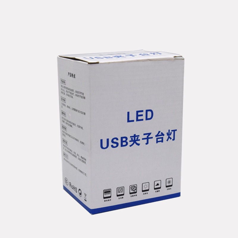 Đèn led mini kẹp bàn nối mi, đèn led kẹp bàn làm nail