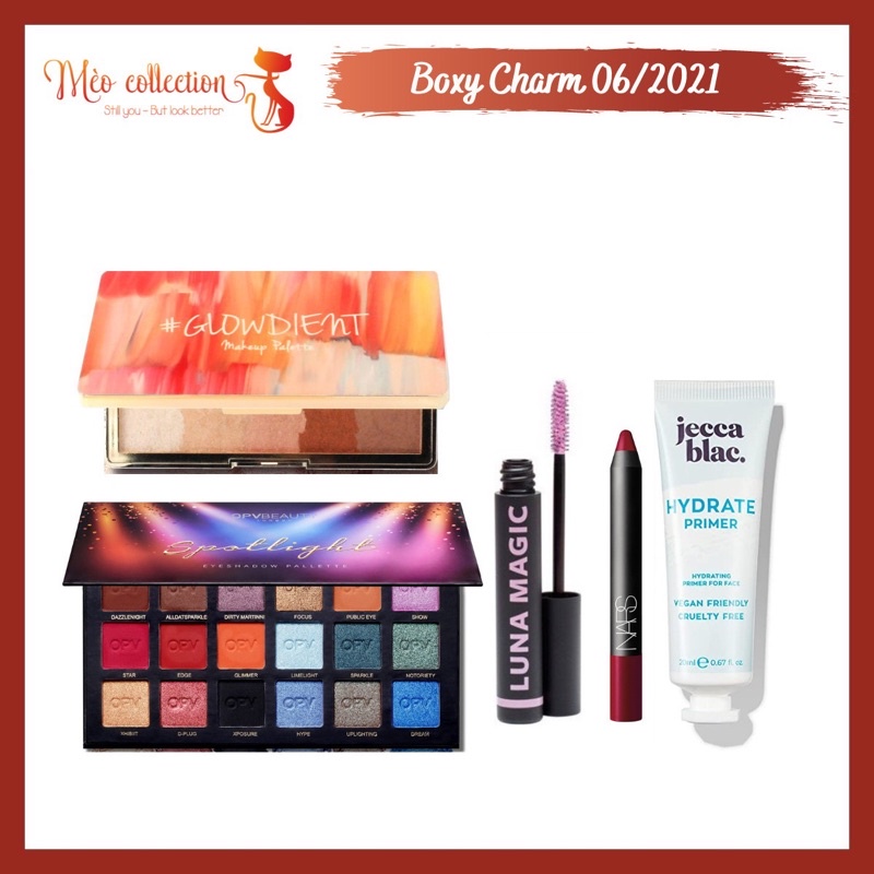 [TÁCH LẺ] Set mỹ phẩm Boxy Charm 06/2021