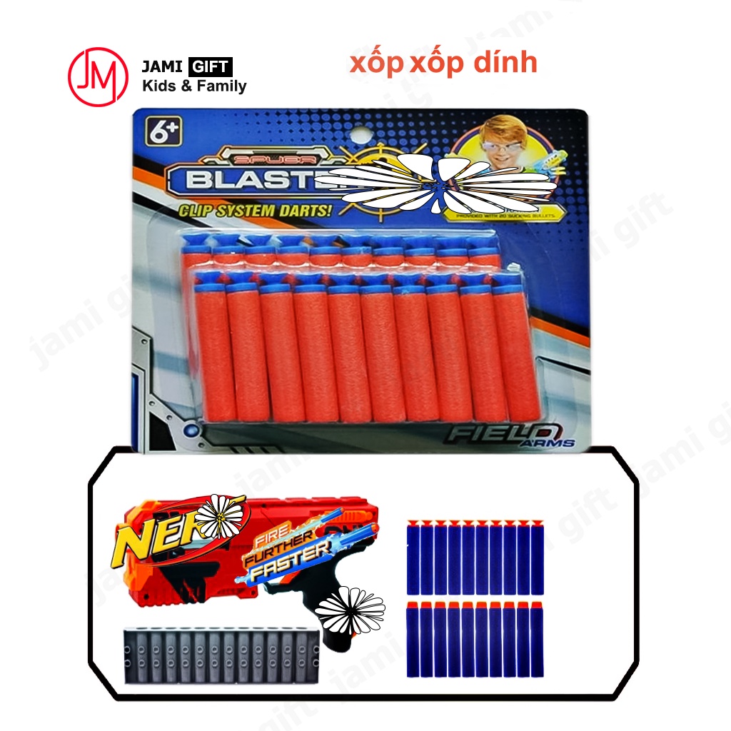 20 Viên Xốp Cao Cấp Phun Dính Đồ Chơi Cho Trẻ Em