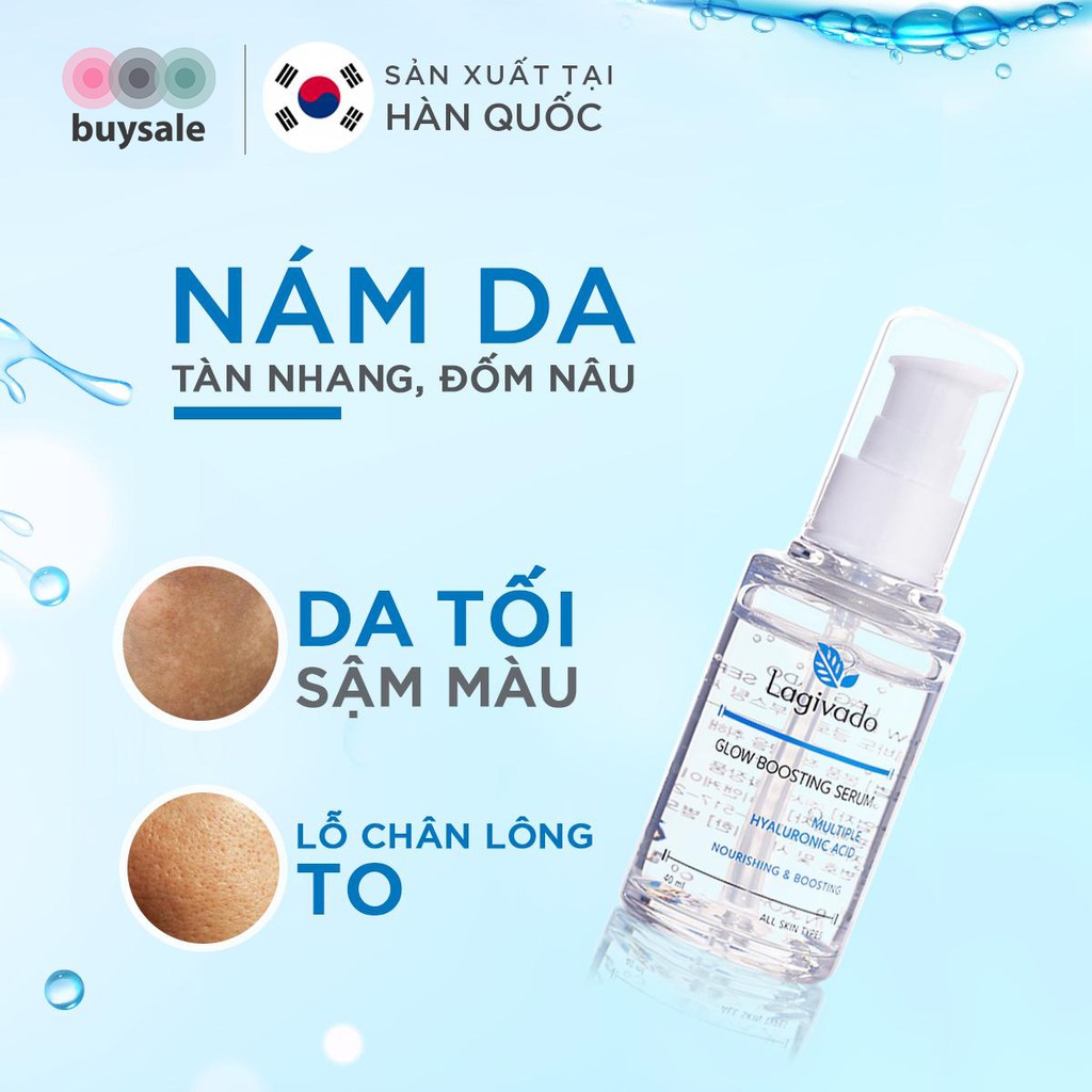 Tinh chất Serum dưỡng trắng da Hàn Quốc chính hãng, se khít lỗ chân lông Glow Boosting 40 ml - Buysales