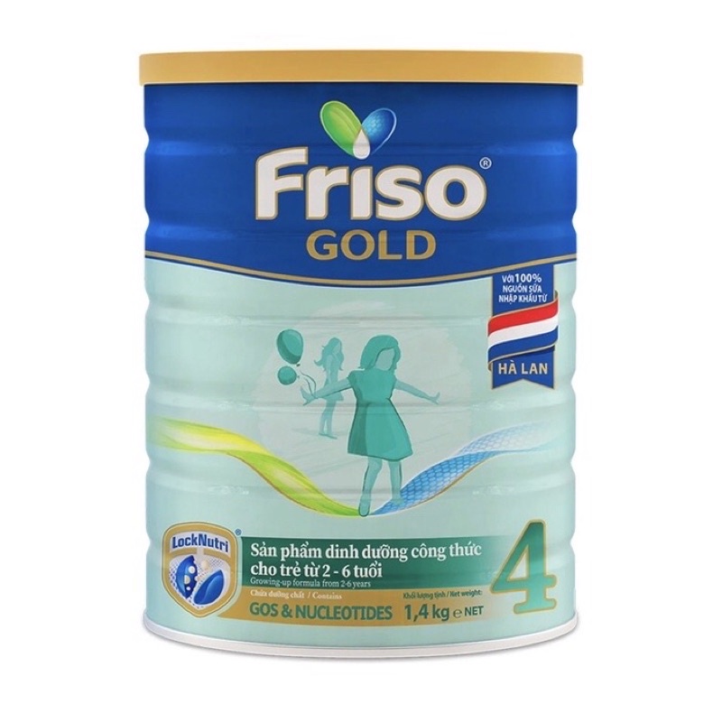 Sữa bột friso gold 4 1,4kg ; 5 1.5Kg